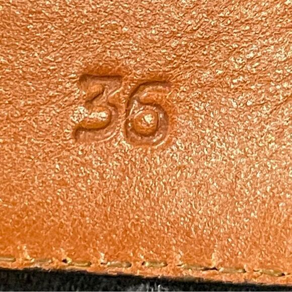 TORINO Ringmark Lizard Men’s Leather Belt
Woven Black With Silver Buckle 36 - Picture 9 of 13